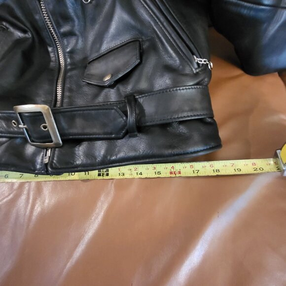 Vintage Schott Perfecto Leather Jacket size 40 - Picture 14 of 16